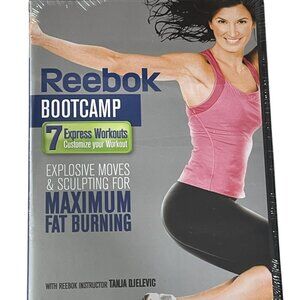 Reebok BootCamp Workout DVD 7 Express Workouts New Sealed Fitness Gaiam